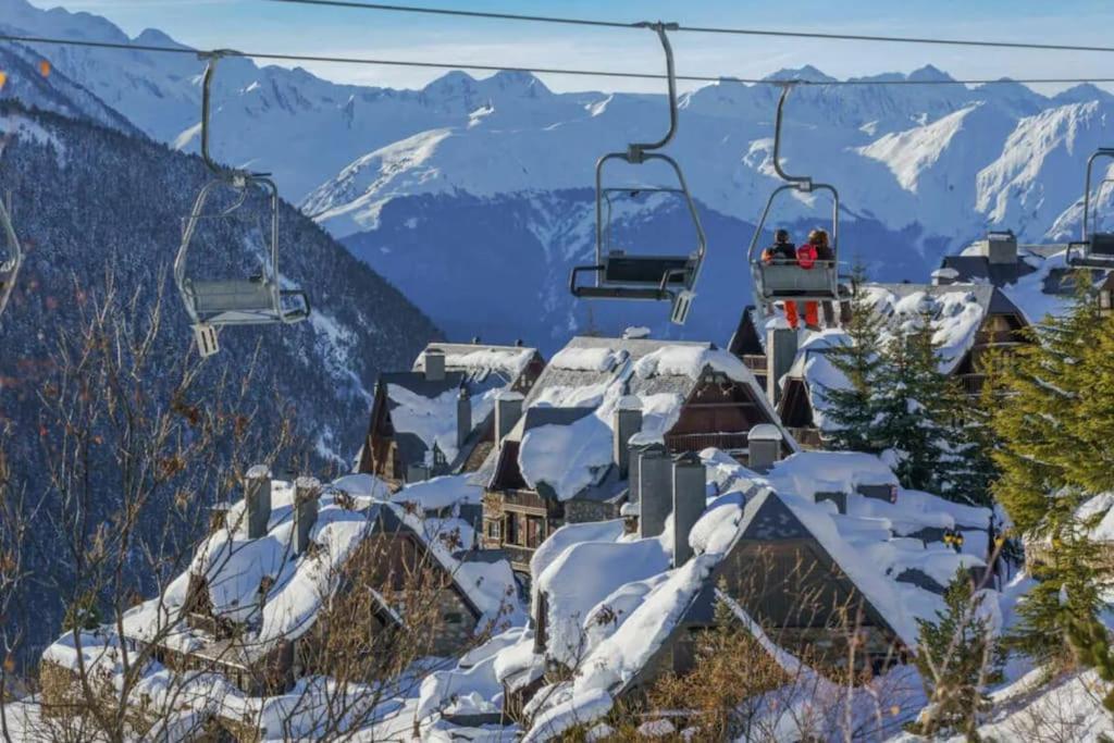 Wow Views Next To The Ski Lift! バケイラ・ベレット エクステリア 写真