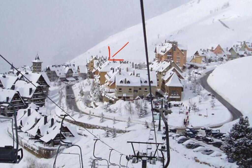 Wow Views Next To The Ski Lift! バケイラ・ベレット エクステリア 写真